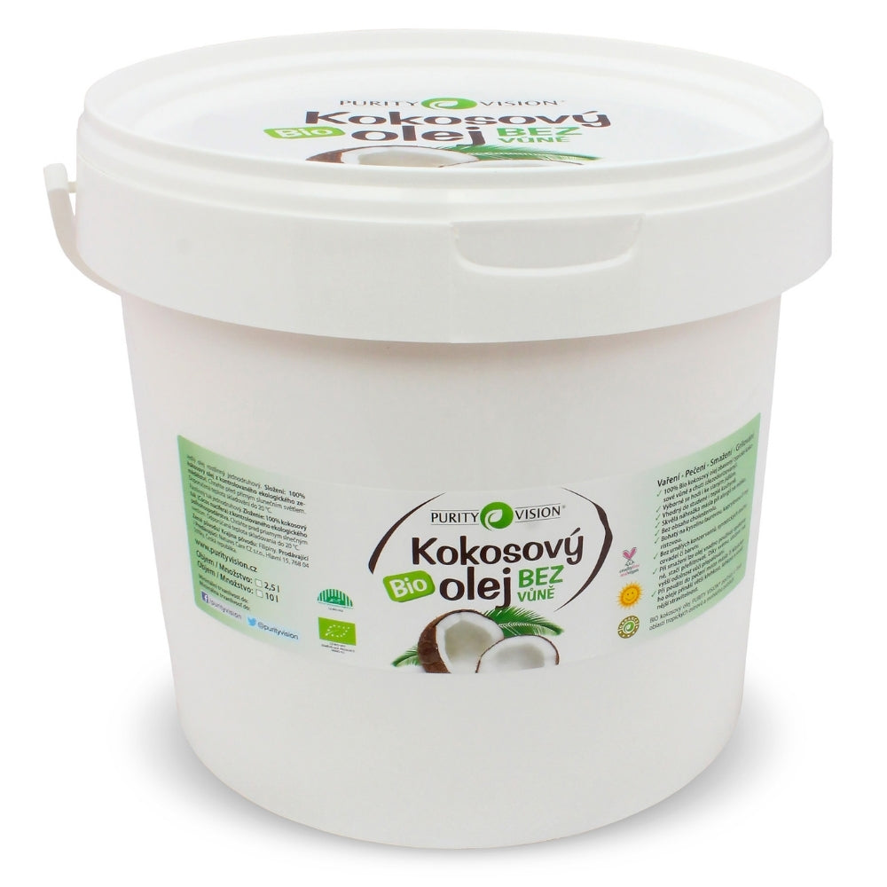 Aceite de coco bio sin aroma 10 l