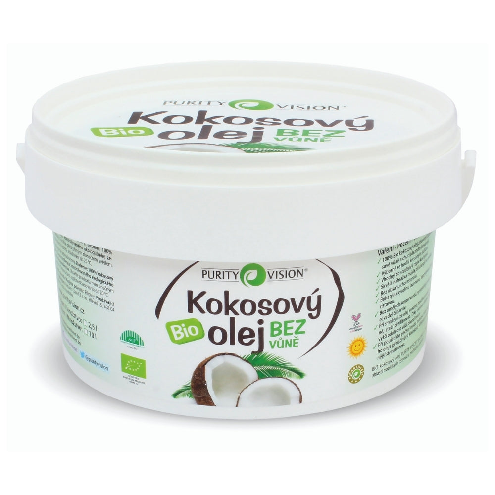 Aceite de coco bio sin aroma 2,5 l