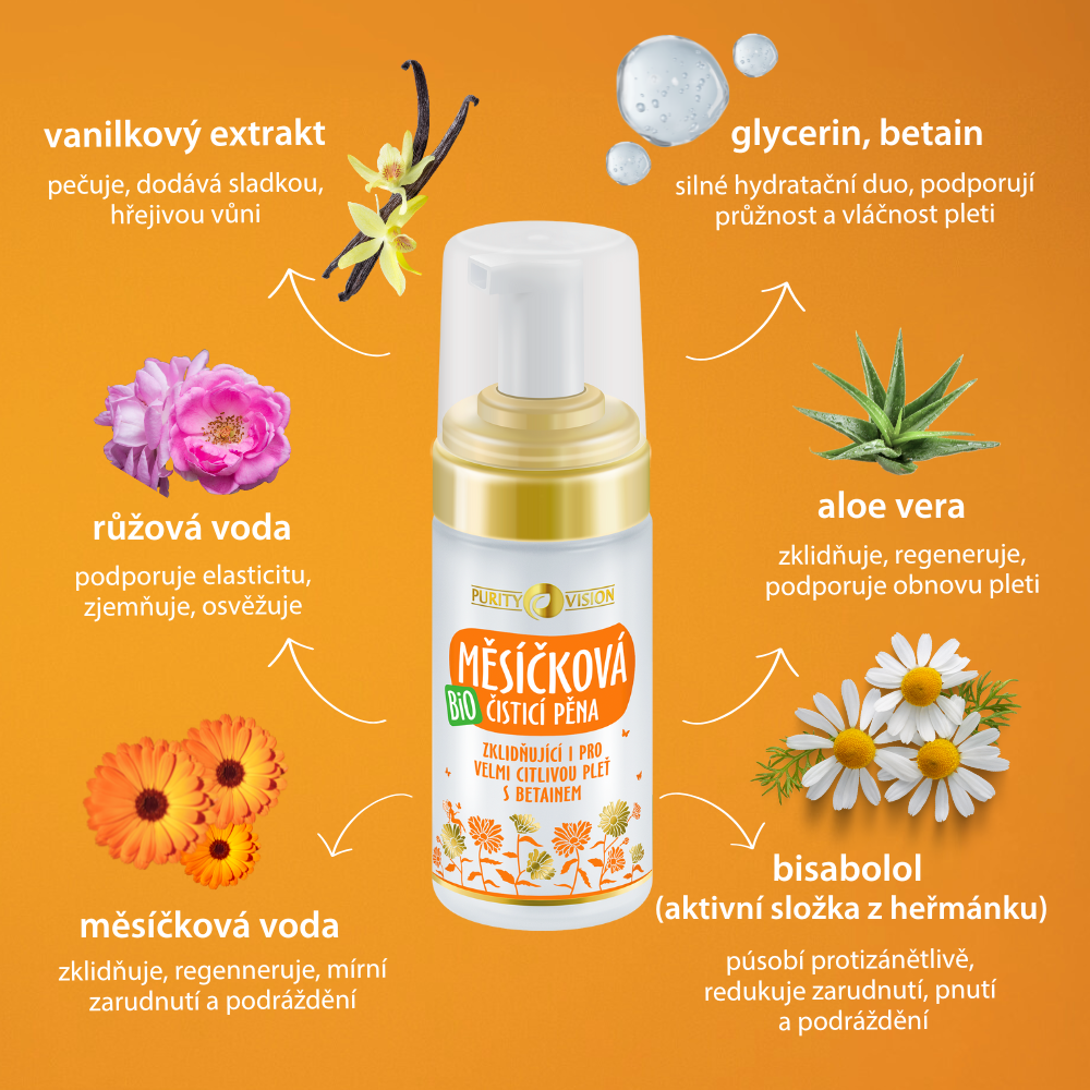 Espuma Limpiadora Bio Caléndula 90 ml