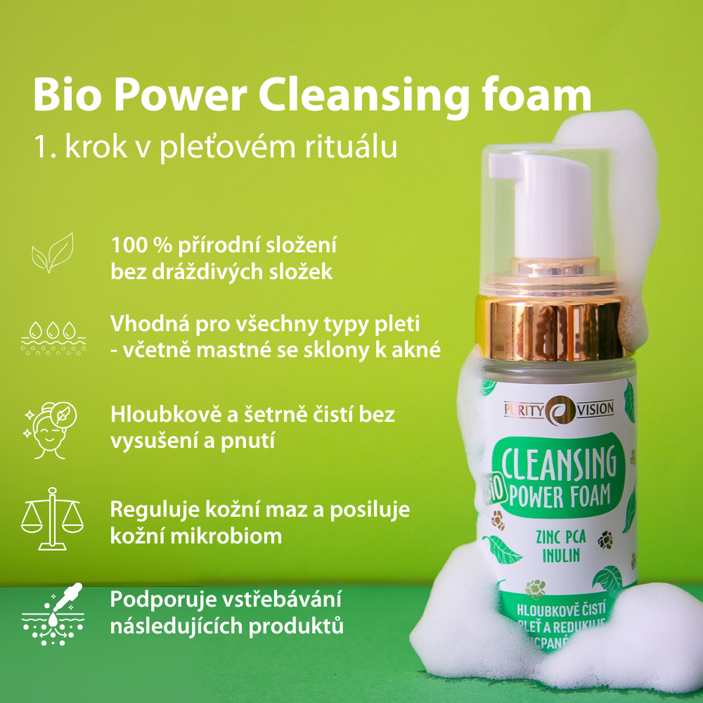 Espuma Limpiadora Bio Power 90 ml