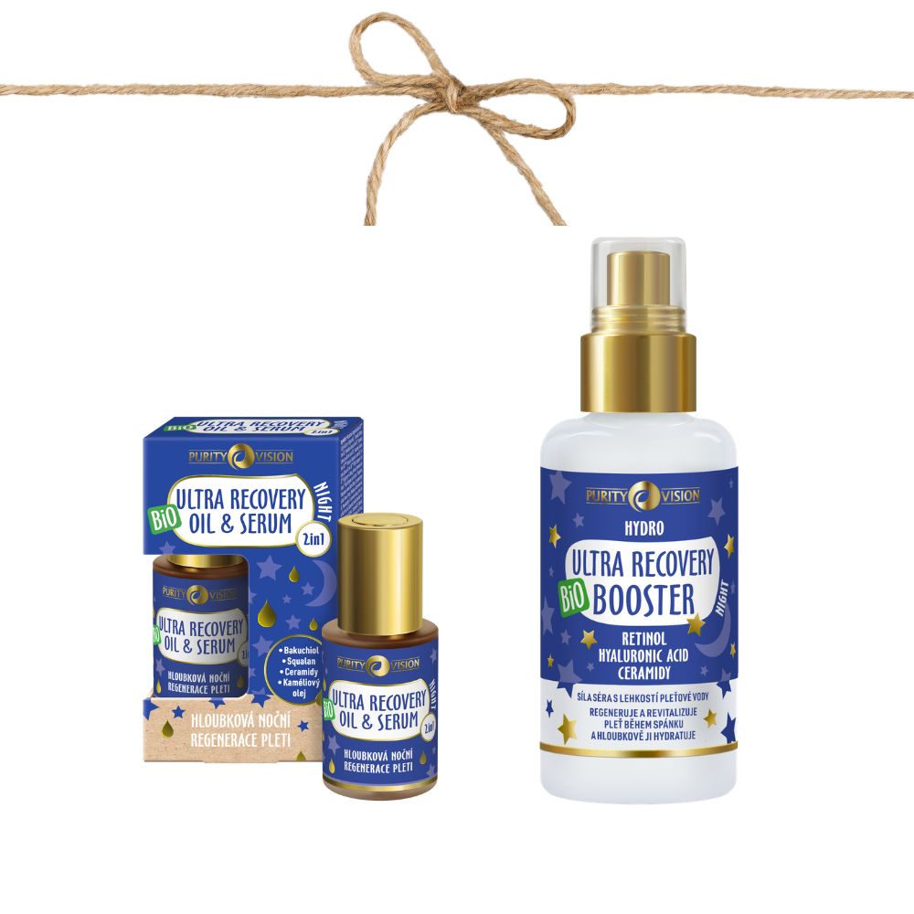 Set Ultra Recovery Noche Boost & Glow