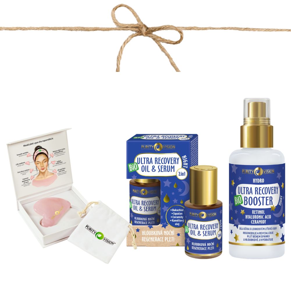 Set Lifting Ultra Recovery Noche con Gua Sha