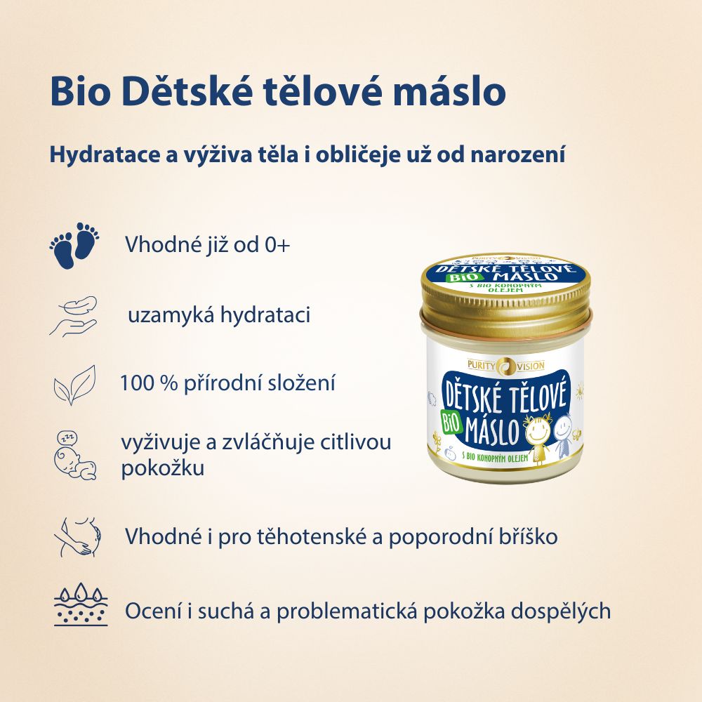 Manteca corporal para bebé bio 200 ml