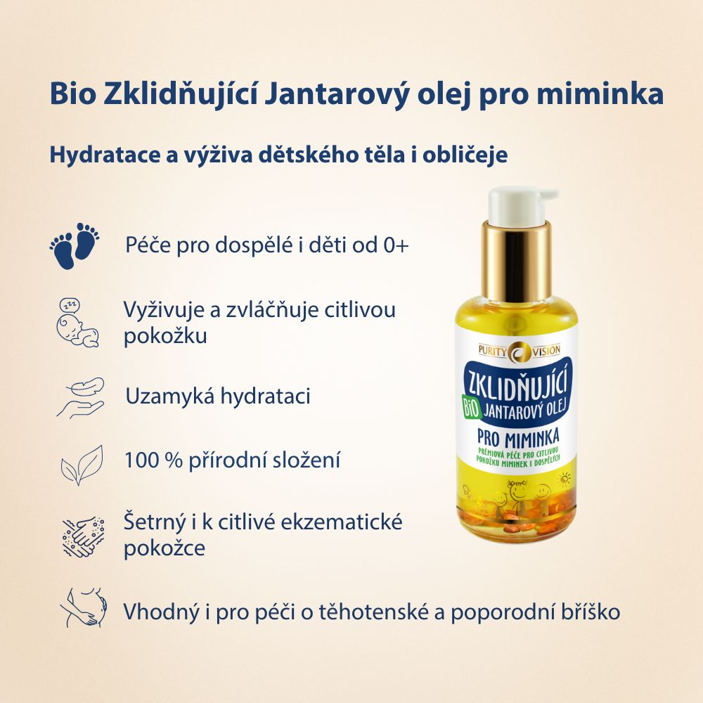 Aceite Calmante de Ámbar Bio 95 ml