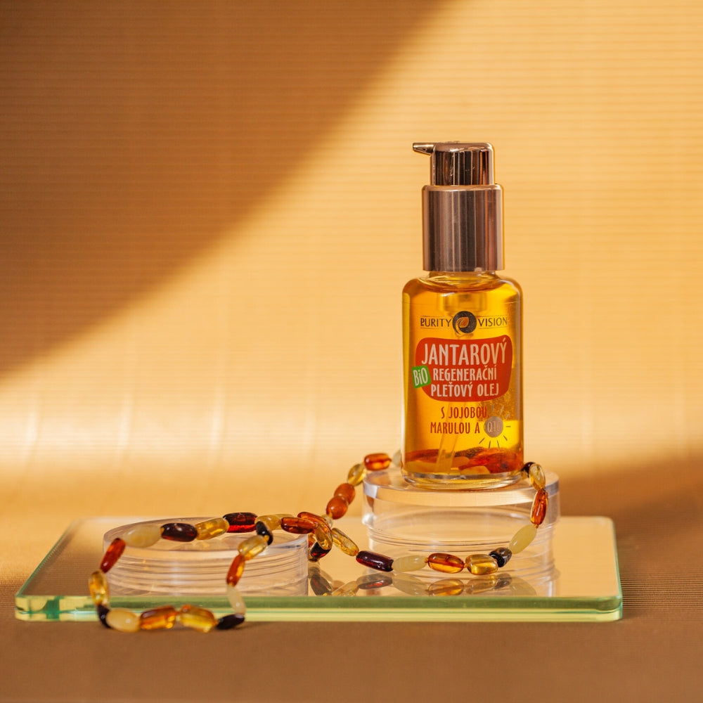 Aceite facial regenerador profundo de ámbar bio 45 ml
