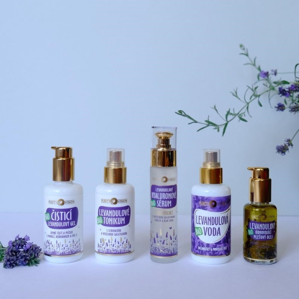 Ritual Facial de Cuidado de la Piel con Lavanda Bio