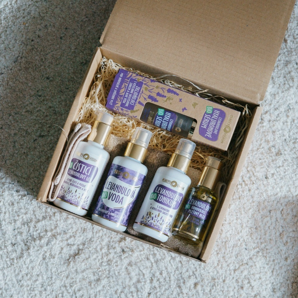 Ritual Facial de Cuidado de la Piel con Lavanda Bio