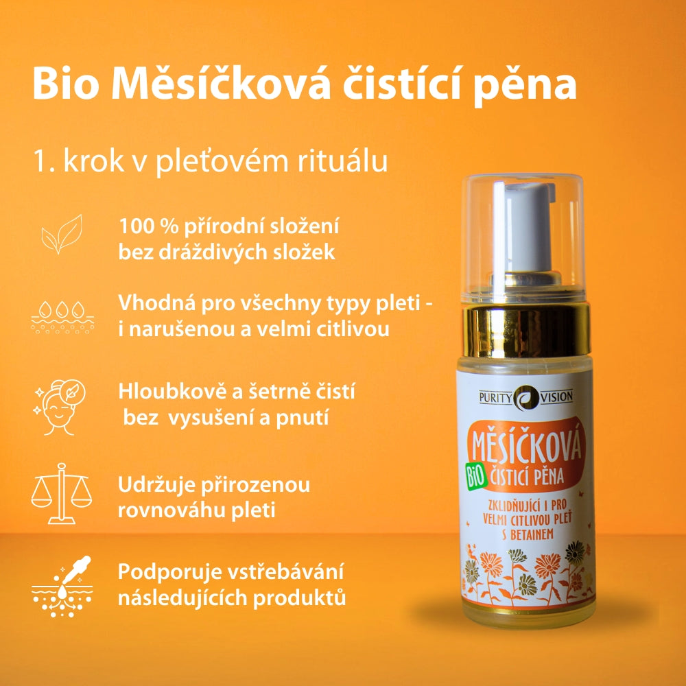 Espuma Limpiadora Bio Caléndula 90 ml
