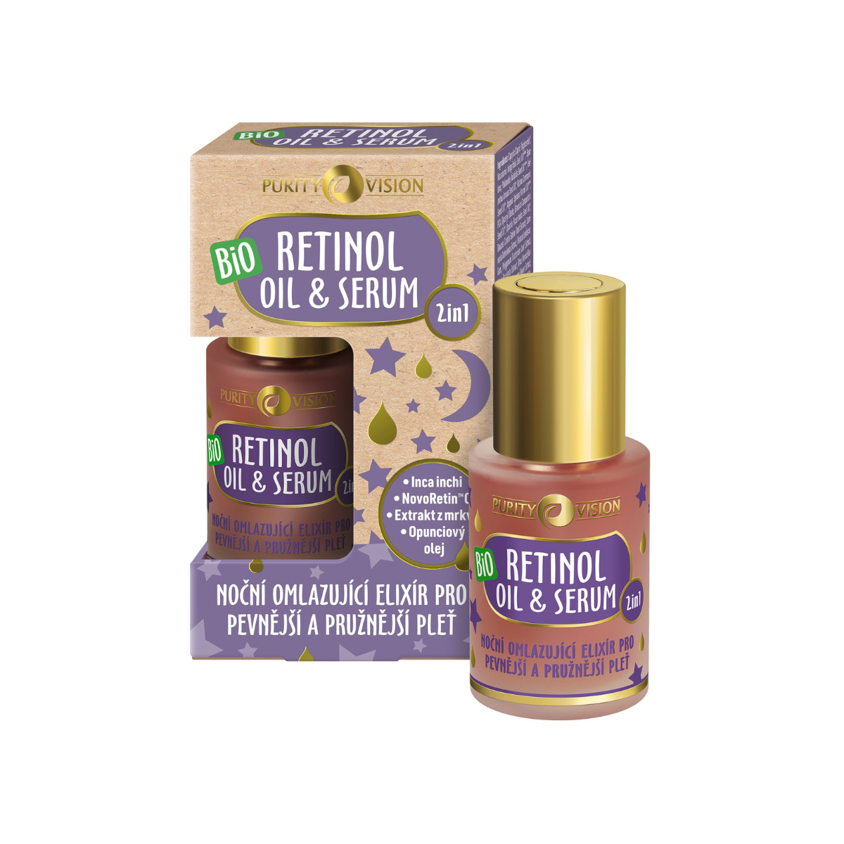 Aceite y Sérum Bio Retinol 2en1 30 ml