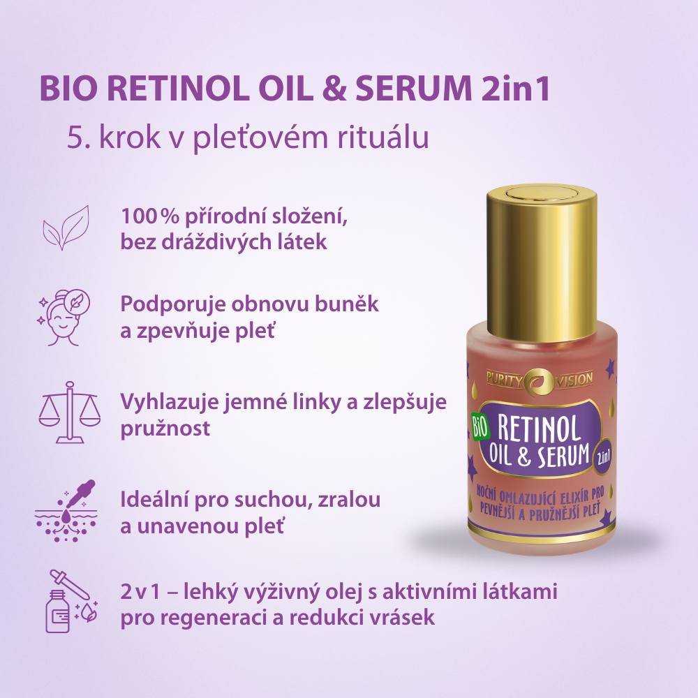Aceite y Sérum Bio Retinol 2en1 30 ml