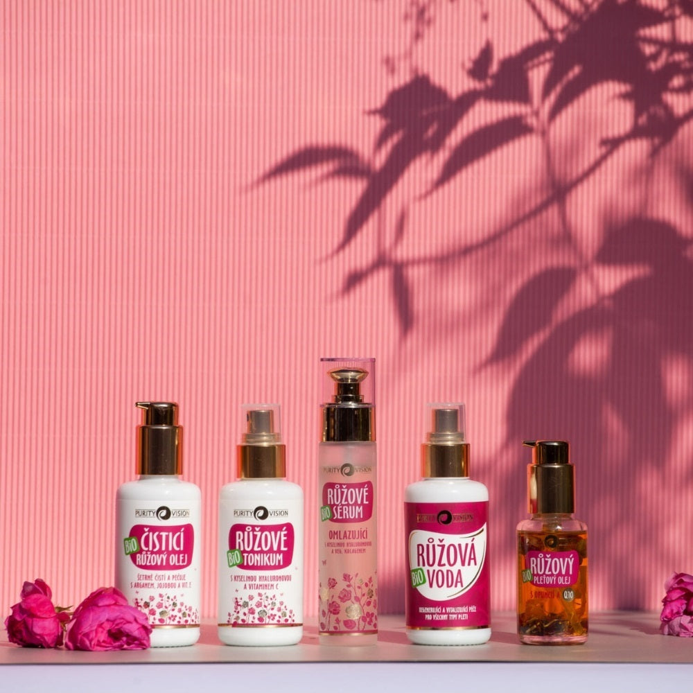 Ritual Facial de Cuidado de la Piel con Rosa Bio