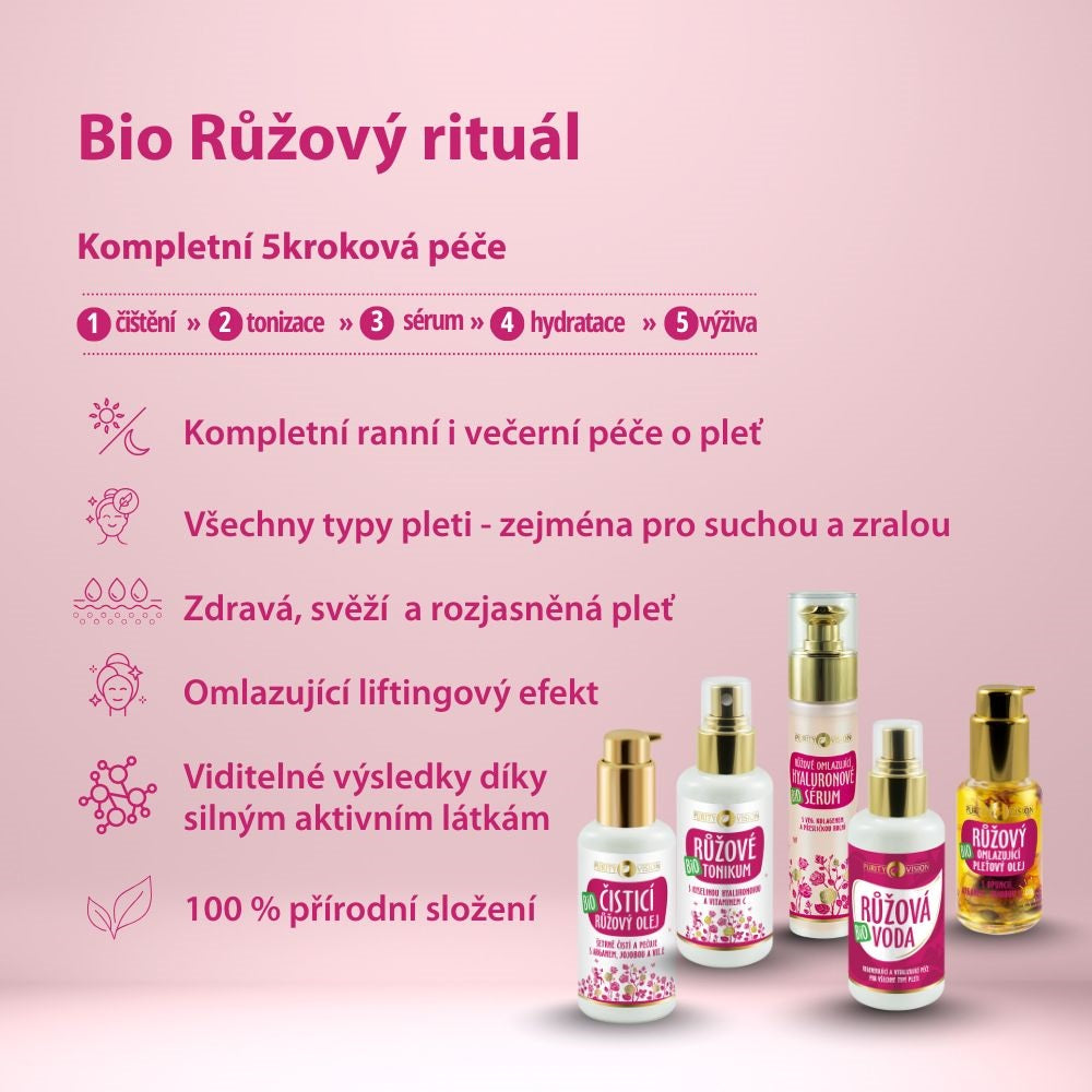 Ritual Facial de Cuidado de la Piel con Rosa Bio
